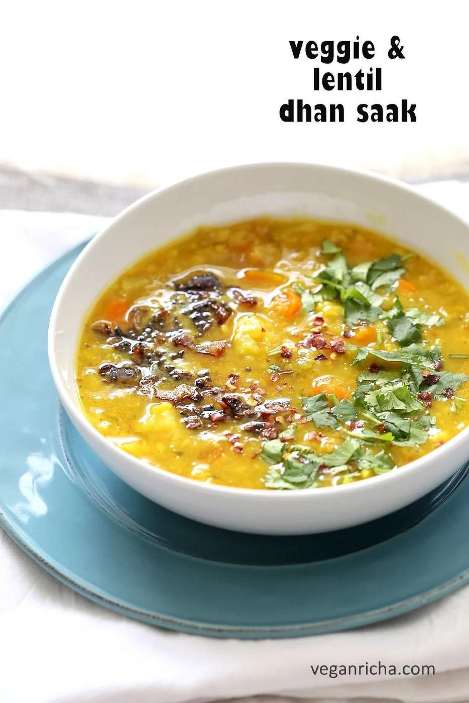 Veggie Lentil Dhansak Recipe – Instant Pot