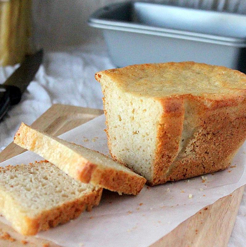 Gluten free Vegan White Bread Loaf. Gum-free