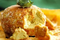Nut-Free Vegan Cheddar Cheese Ball