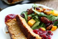 Delicious Plant-Based Chickpea Meatloaf