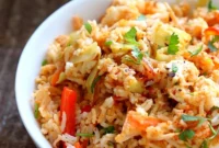 Savory Peanut Fried Rice