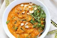 Hearty West African Peanut Lentil Soup