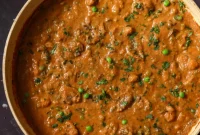 Earthy Mushroom and Sweet Pea Masala