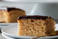 Vegan Double Peanut Butter Chocolate Cake
