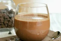 Guilt-Free Vegan Mocha & Dark Chocolate Shakes