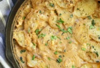 Caribbean Curry Vegan Scallop Bake