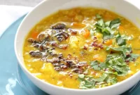 Quick Instant Pot Veggie Lentil Dhansak