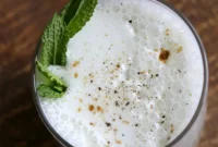 Refreshing Indian Spiced Vegan Chaas