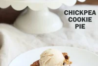 Peanut Butter Chickpea Cookie Bliss