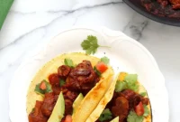 One Pot Wonder Vegan Barbacoa Mushroom Tacos