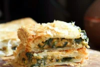 Spicy Ethiopian Chickpea Spinach Tart