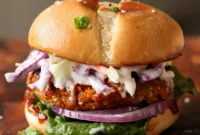 Smoky Lentil BBQ Stack