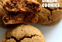 Pillowy Vegan Pumpkin Ginger Snaps