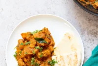 Tangy Tempeh Cauliflower Potato Curry