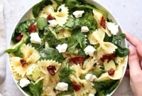 Tuscan Pasta Salad with Zesty Lemon Vinaigrette