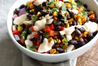 Mexican Elote and Black Bean Salad
