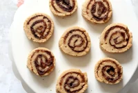 Delicious Oil-Free Vegan Cinnamon Roll Cookies