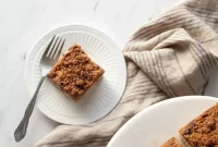 Luscious Vegan Blueberry Buckle