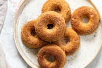 Cozy Vegan Apple Cider Baked Donuts