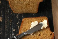 Rustic Vegan Pumpkin Wheat Bread