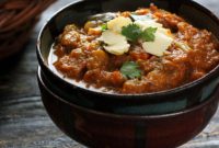 Hearty Autumn Chili Black Eyed Pea Pumpkin Chard Vegan Gluten Free