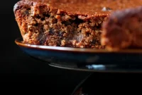 Vegan Spiced Fruit and Nut Christmas Cake