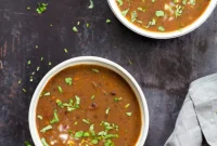 Instant Pot Vegan Black Bean Soup