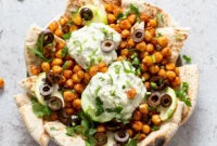 Mediterranean Shawarma Nacho Extravaganza (Vegan)