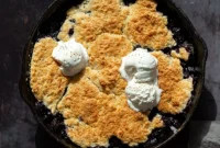 Guilt-Free Vegan Blueberry Cobbler