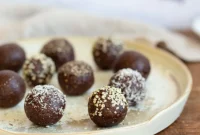 Fudgy Raw Vegan Grain-Free Brownie Bites