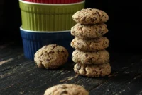 Irresistible Oat Almond Chocolate Chunk Cookies & Mix in a Jar: Gluten-Free Oil-Free Vegan Indulgence