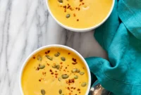 Velvety Vegan Instant Pot Pumpkin Soup