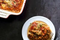 Creamy Vegan Gluten-Free Zucchini Lasagna with Tofu Ricotta