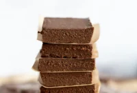 Easy 5-Ingredient Chocolate Avocado Freezer Fudge