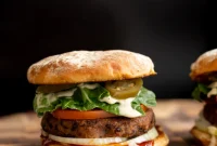 Hearty Black Bean Quinoa Burgers