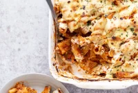 Hearty Vegan Rigatoni Bake