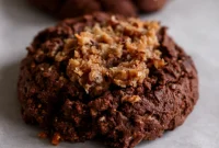 Decadent Vegan German Chocolate Cookies