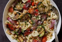 Sun-Kissed Pasta Salad with Flame-Grilled Veggies