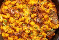 Rich Double Onion Cauliflower
