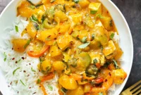 Creamy Vegan Thai Pumpkin Curry