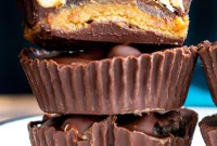 Vegan Snickers Caramel Peanut Butter Cups