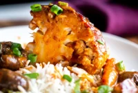 Miso Peanut Butter Cauliflower Roast