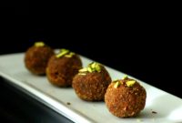 Vegan Wheat Laddu Oil Free Cardamom Bliss