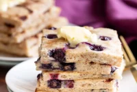Easy Vegan Sheet Pan Pancakes