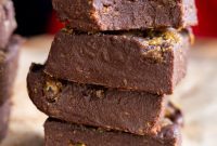 Vegan Gingerbread Chocolate Fudge