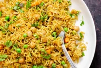 Instant Pot Curried Chickpea and Rice Mason Jar Meal