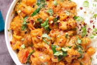 Sweet Potato and Chickpea Curry Bake