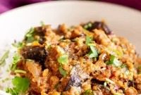 Southern Indian Baked Eggplant Curry