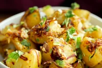 Crispy Potato and Pepper Fry