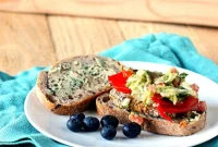 Vegan Gluten-Free Sunday Panini Feast: Spicy Patties & Blackened Tempeh